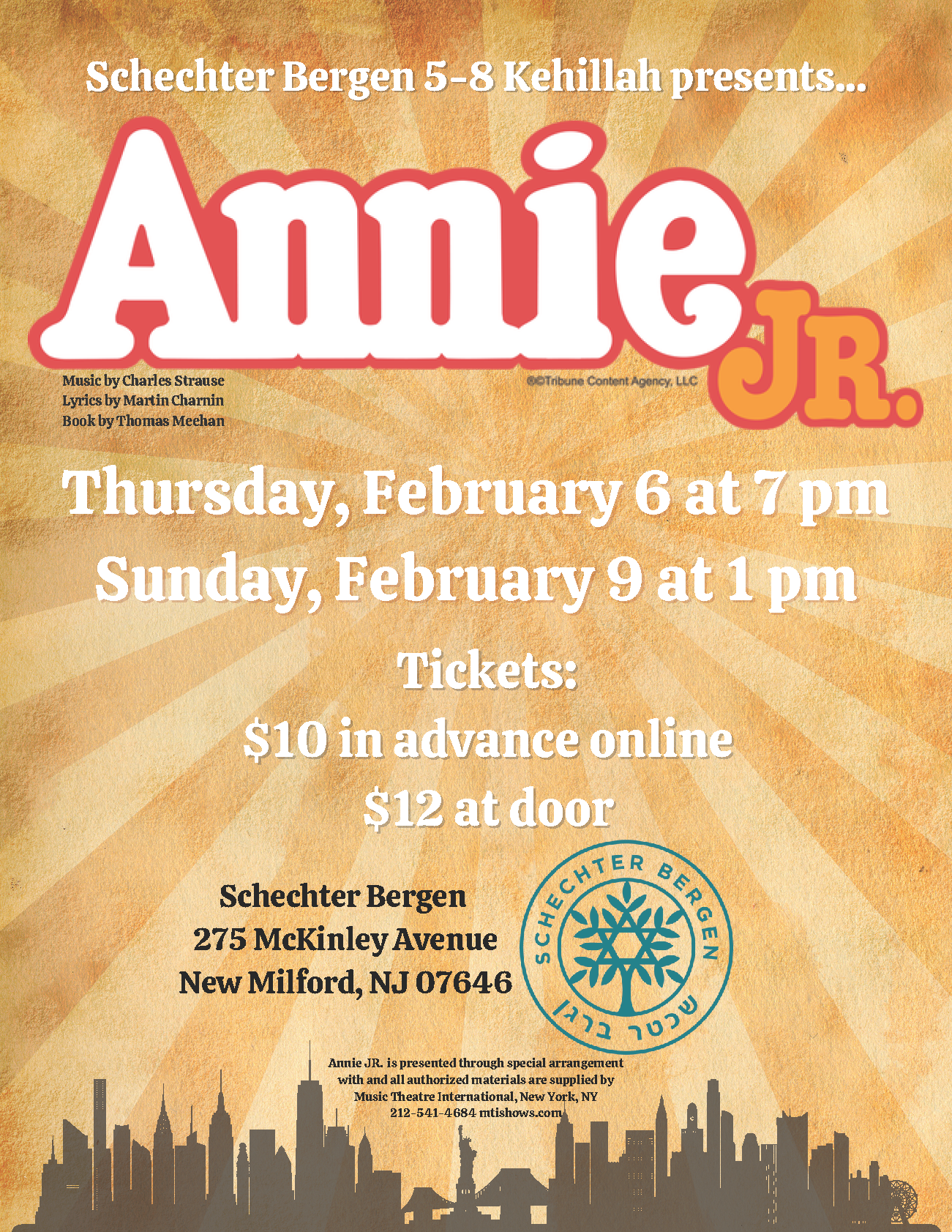 School Play Flyer 24-25